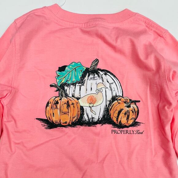 NWT Properly Tied Size 6 Girls Duck O-Lantern in Light Pink - Picture 3 of 3
